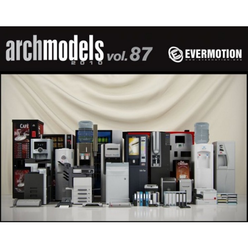 Evermotion Vol.87 — Офисные устройства и аксессуары