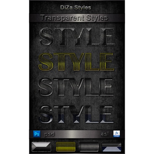 Transparent styles | Прозрачные стили