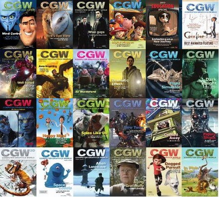 Computer Graphics World 2004-2011 Collection (88 Issues)