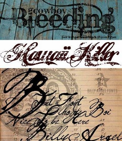 Vintage Fonts