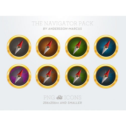 The Navigator Icon Pack by Andersson-Marcus