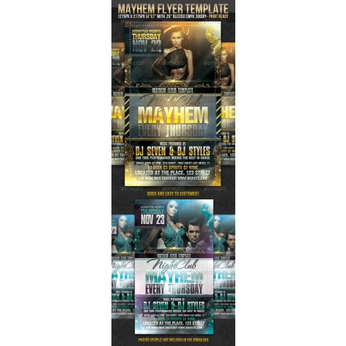 GraphicRiver - Mayhem Flyer Template