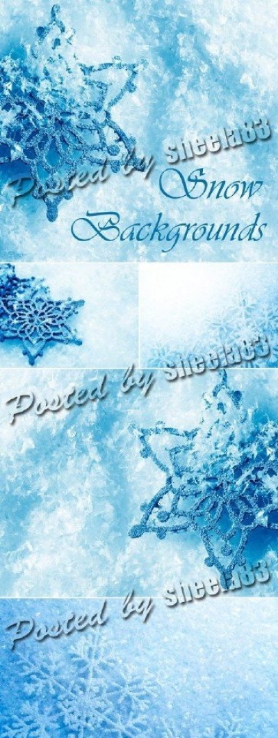 Snow and Snowflakes Backgrounds 2
