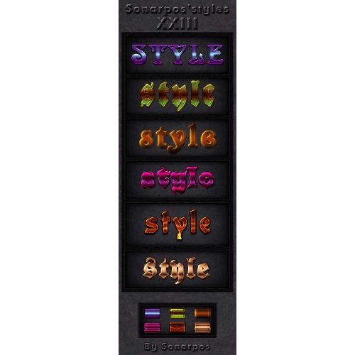 Sonarpos styles 23