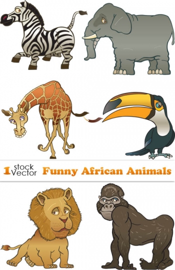 Забавные африканские животные