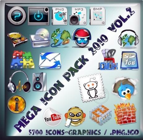 Иконки-Mega Icon Pack Edition2010