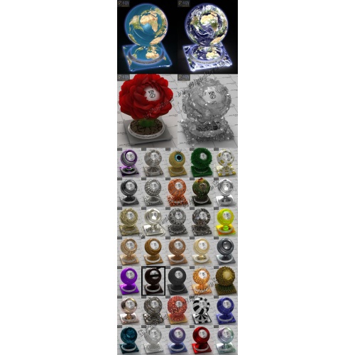 3D V-ray Materials Collection #6