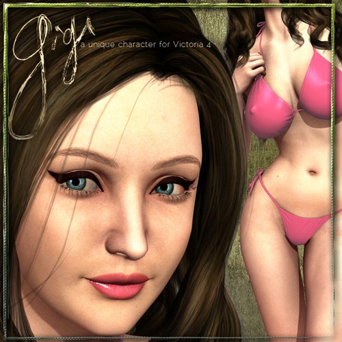 Gigi for V4 (Poser & Daz Studio)