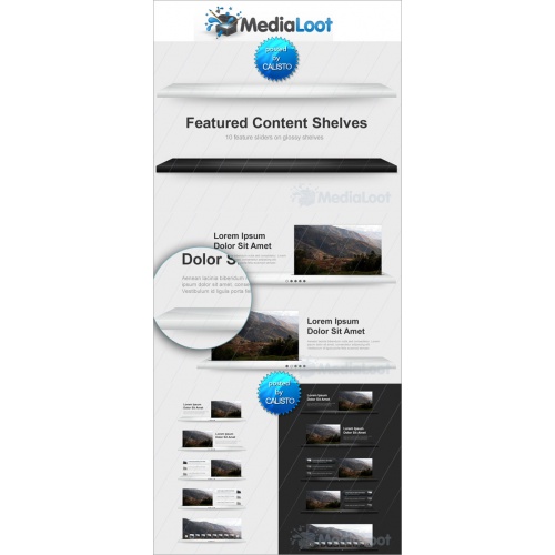 MediaLoot - Featured Content Shelves