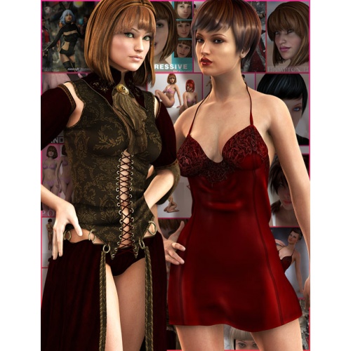 Victoria 5 Pro Bundle (Poser & Daz Studio)