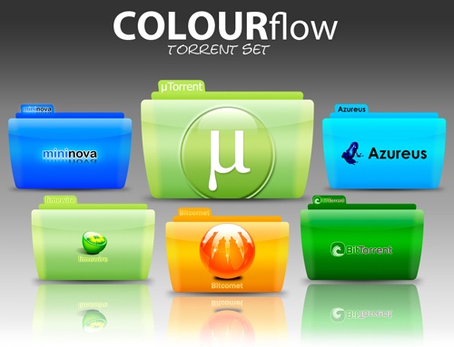 Иконки для рабочего стола (Windows/Linux) Серия Colorflow