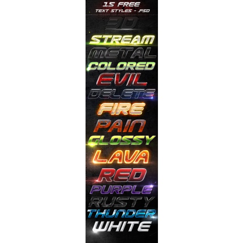Text styles .psd 2 by t1na