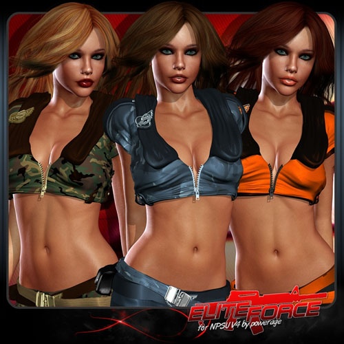 Elite Force for NPSU V4 (Poser & Daz Studio)