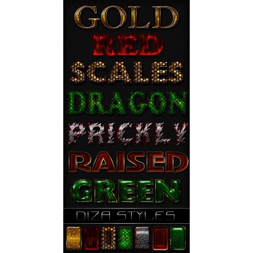 Text styles by DiZa — 25