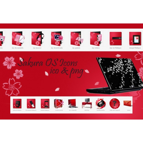 Sakura OS Icons