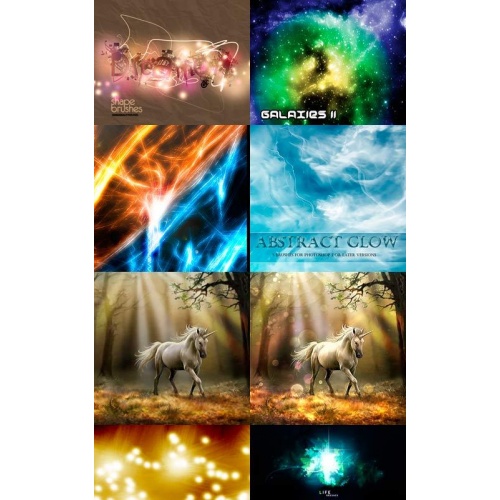 Brushes light effects