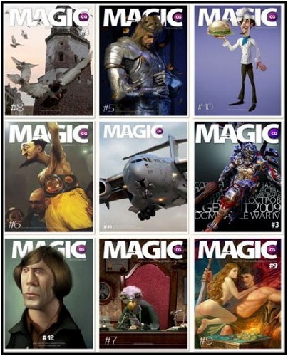 MAGIC CG - Подшивка журнала. №1-6,№7-12 (2009-2010) PDF, JPG