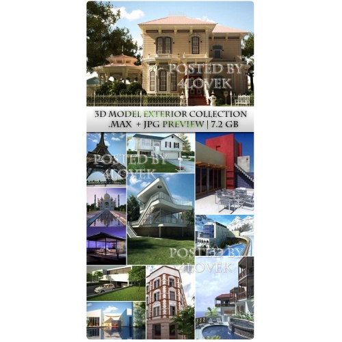 3D Model Exterior Collection